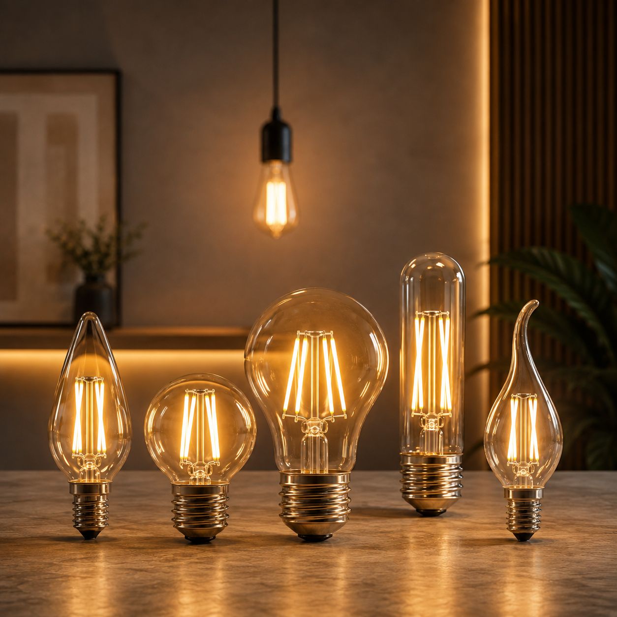 LED FILAMENT LAMPS