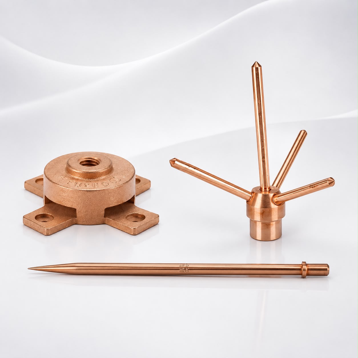COPPER EARTH BARS & DISCONNECTION LINKS